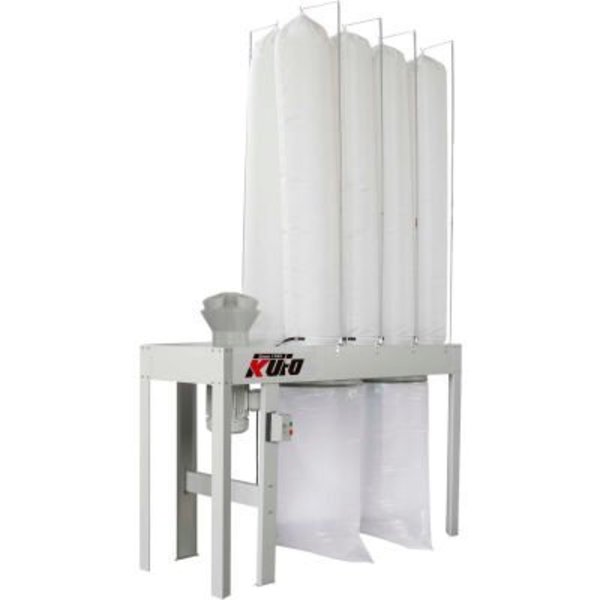 Air Foxx Kufo Seco 10HP 3 Phase Vertical Bag Dust Collector - UFO-104H1